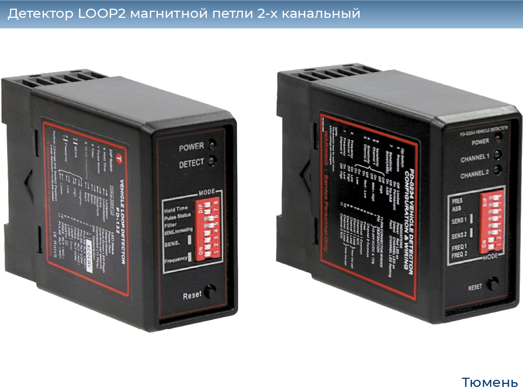 Детектор LOOP2 магнитной петли 2-x канальный, tyumen.doorhan.ru