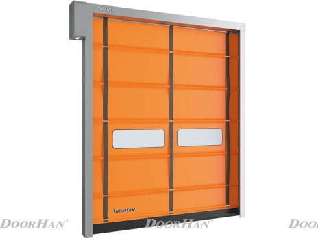 Скоростные складывающиеся ворота серии speedfold sdfs, tyumen.doorhan.ru